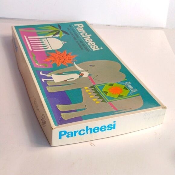 Vintage 1970s Copp Clark Parcheesi Board Game - Picture 2 of 9